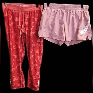 Nike Athletic Set Medium Red and Pink